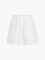 Set de pantaloni scurți din bumbac și in Cowgirl Melody, două piese