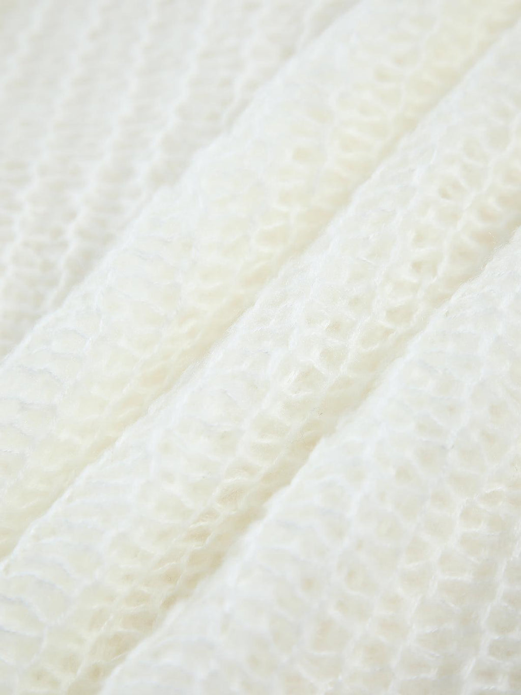 Pulover Oversized din Tricot Deschis