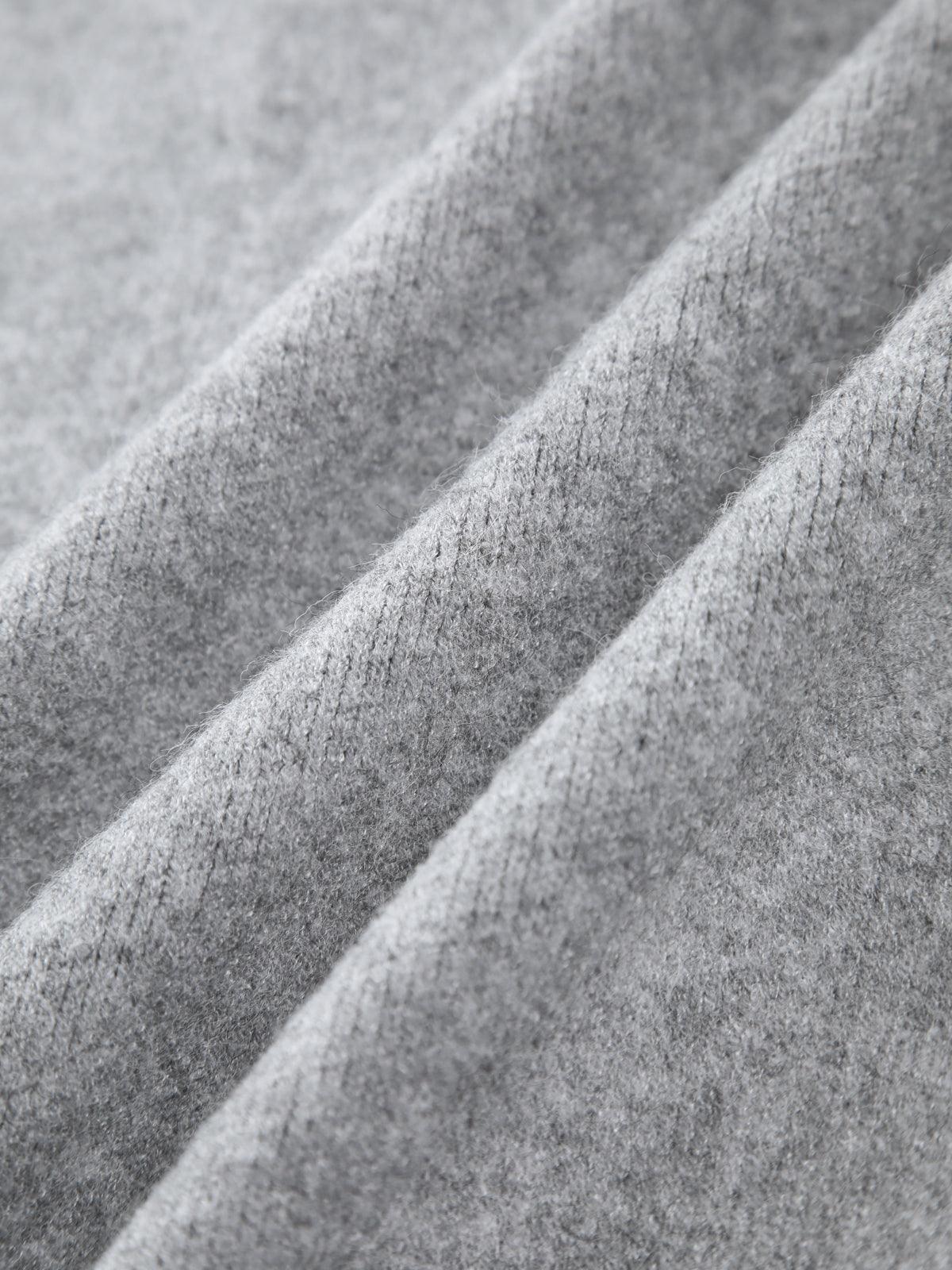 Cardigan Oversized cu Guler Deschis