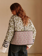 Palton de Iarnă cu Buzunare Flap Boheme