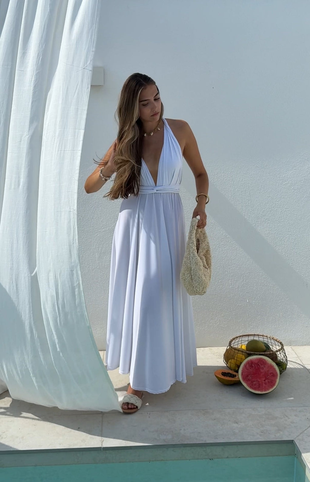 ROCHIE MAXI ÎNTORSĂ COCOS
