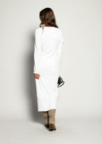 ROCHIE TRICOTATĂ ALBĂ