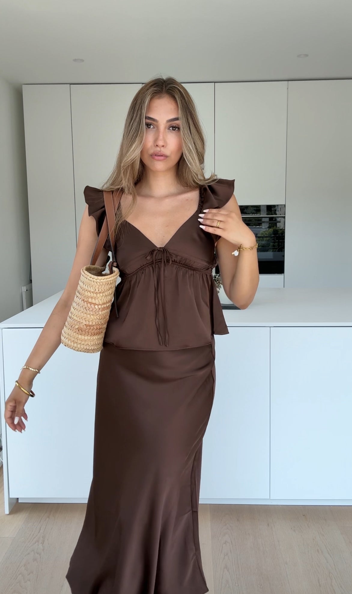 TOP SATIN CIORCOVĂ