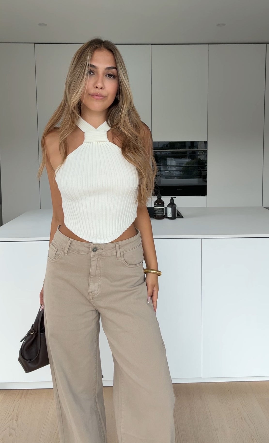 TOP TRICOTAT CARA VANILIE