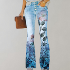Blaire | Jeans cu talie înaltă și evazat