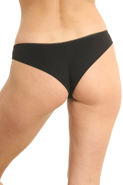 Set med 3 stycken brasilianska trosor CAMI S0836 svart