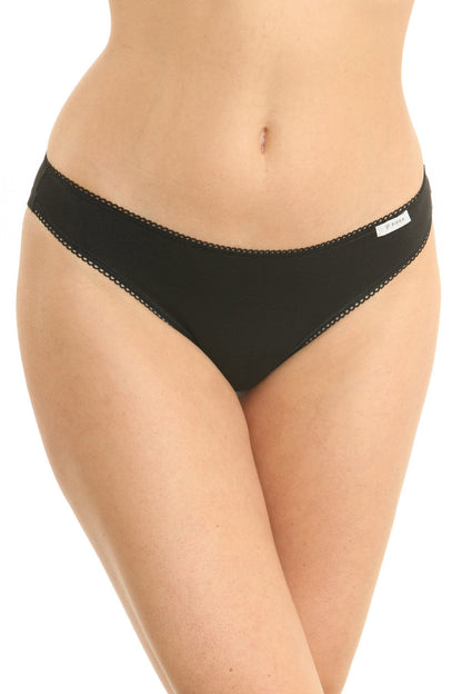 Set med 3 stycken brasilianska trosor CAMI S0836 svart