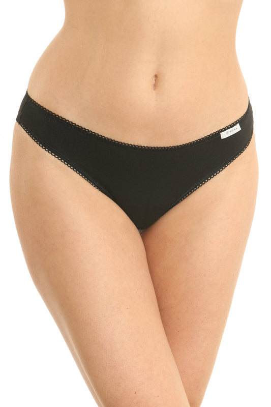 Set med 3 stycken brasilianska trosor CAMI S0836 svart