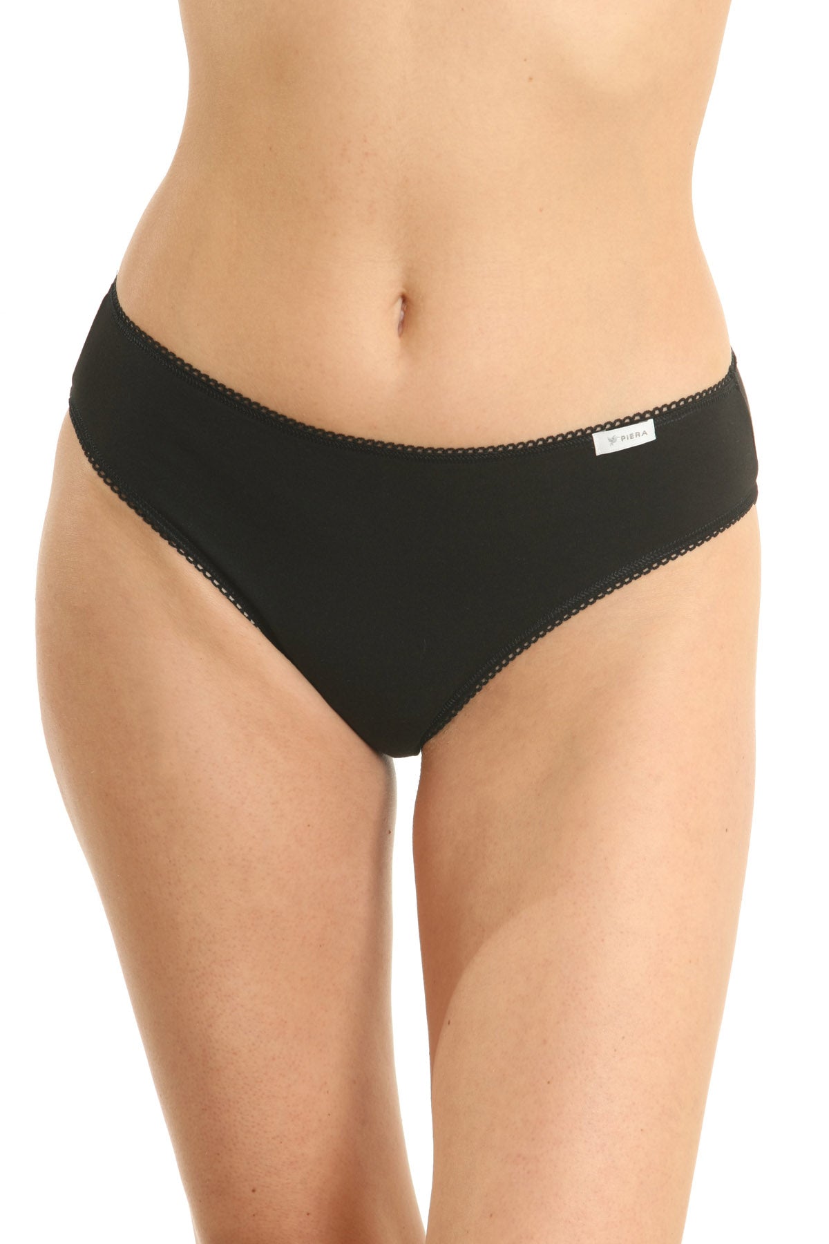 Set med 3 klassiska trosor CAMI S0837 svart