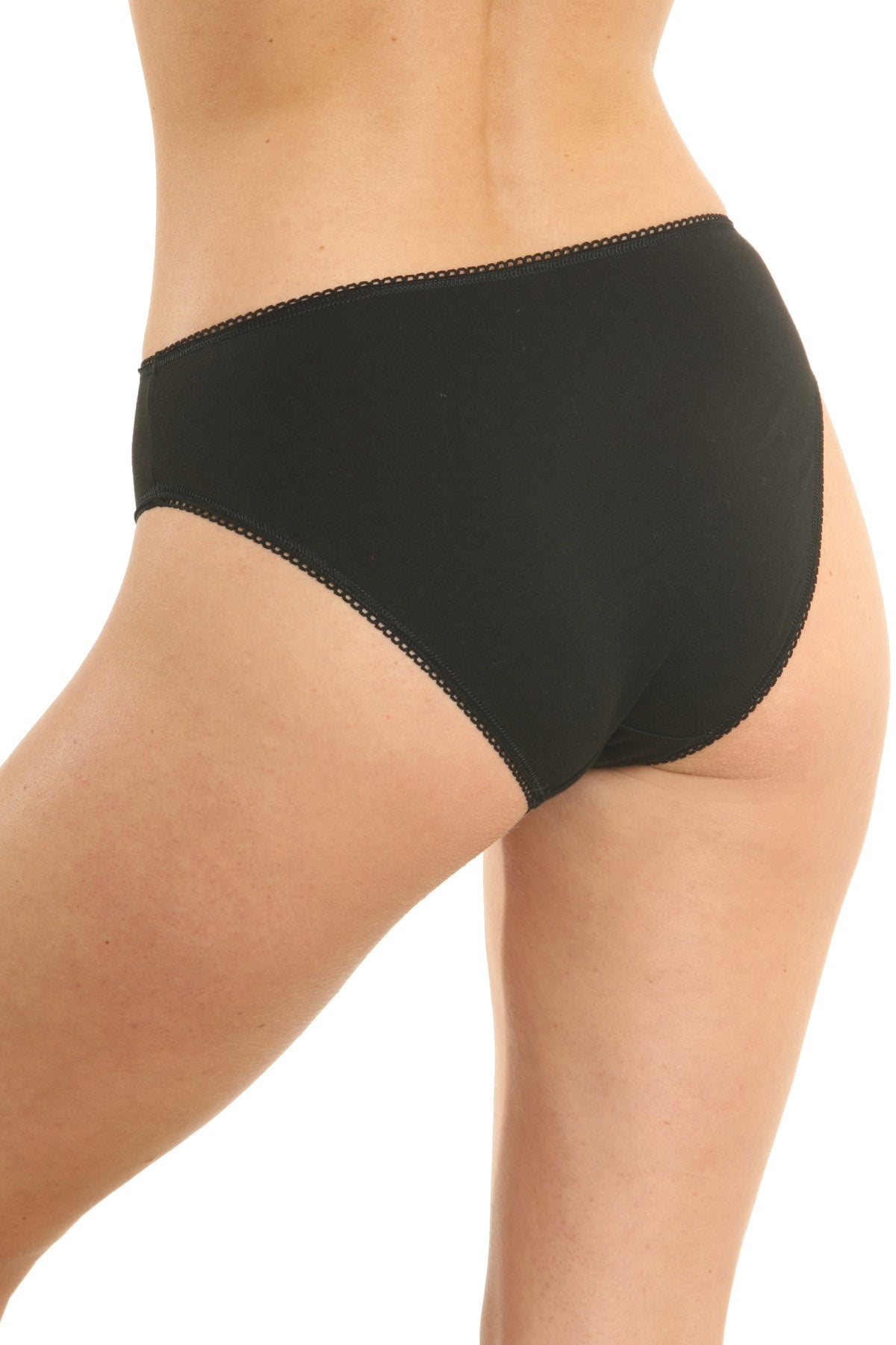 Set med 3 klassiska trosor CAMI S0837 svart