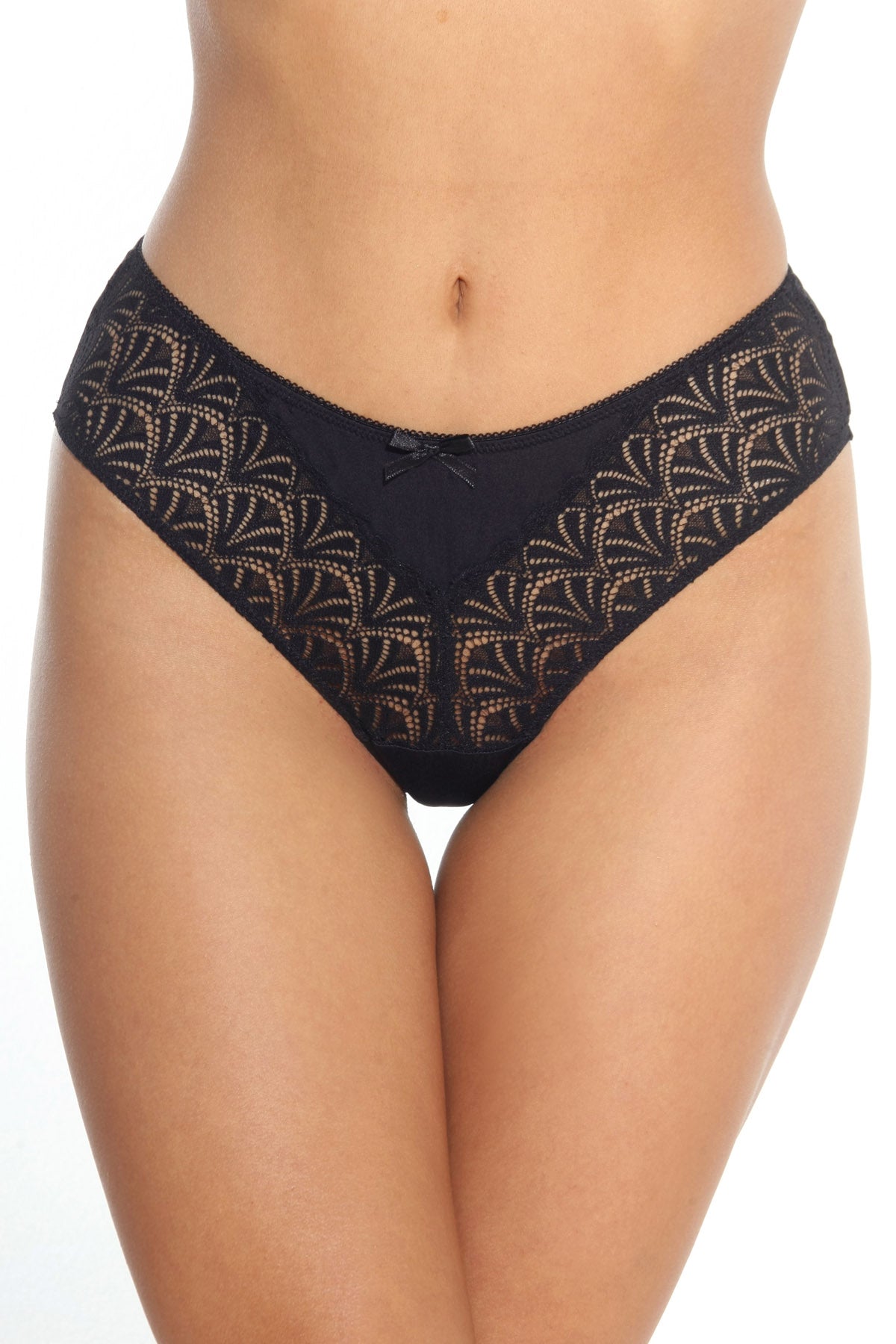 Braziliansk trosa hög Svart CATY S1789