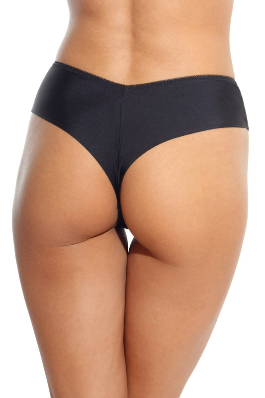 Braziliansk trosa hög Svart CATY S1789