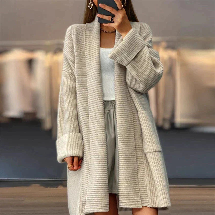Euphemia | Cardigan tricotat lung