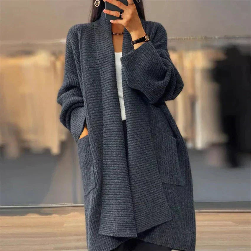 Euphemia | Cardigan tricotat lung