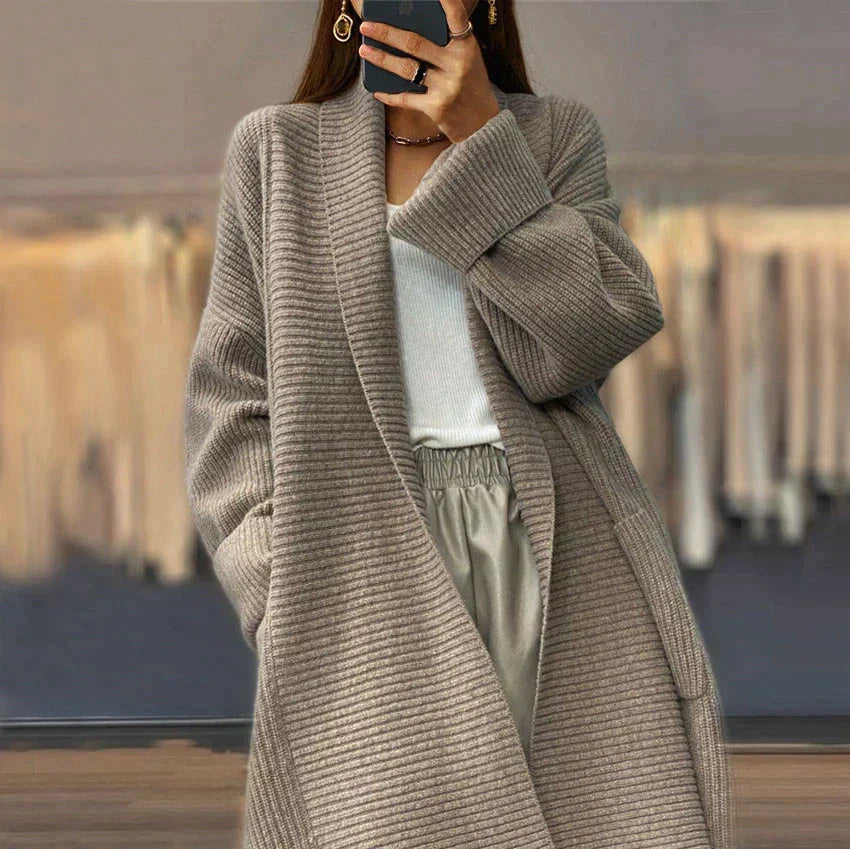 Euphemia | Cardigan tricotat lung