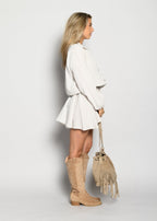 ROCHIE WAFFLE BEJ