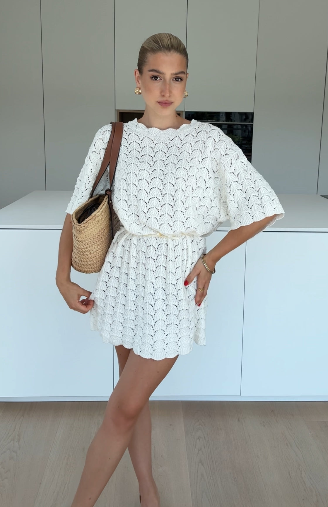 ROCHIE CROSETATĂ TIP SCOICĂ COCOS