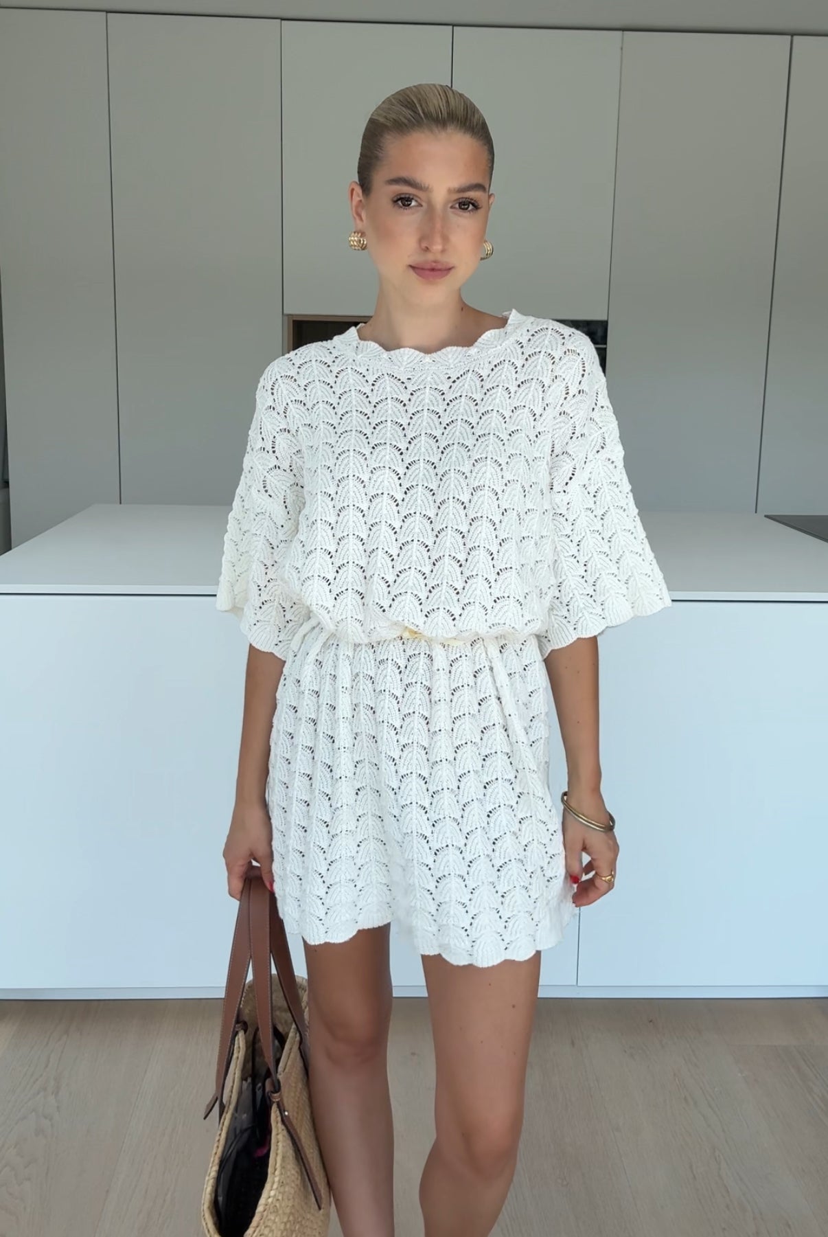 ROCHIE CROSETATĂ TIP SCOICĂ COCOS
