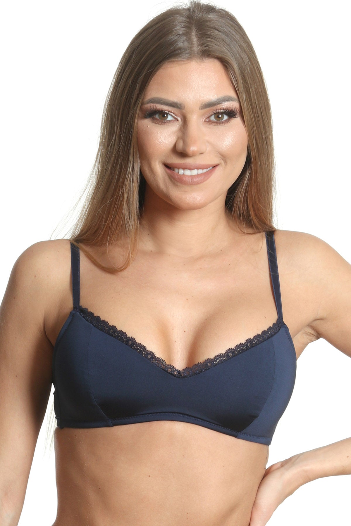 Bralette-bh Mörkblå ELLY R1647