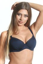 Sutien clasic Bleumarin ELLY R1645