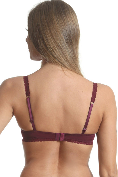 Sutien med mjuk kupa och djup urringning Rubin ELLY R1644