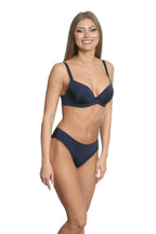 Sutien cupa soft decoltată Bleumarin ELLY R1644