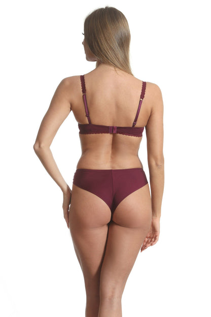 Sutien med mjuk kupa och djup urringning Rubin ELLY R1644