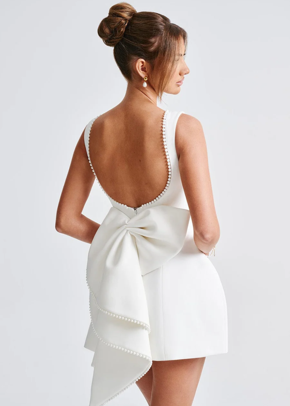 Emery | Rochie Mini cu Perle
