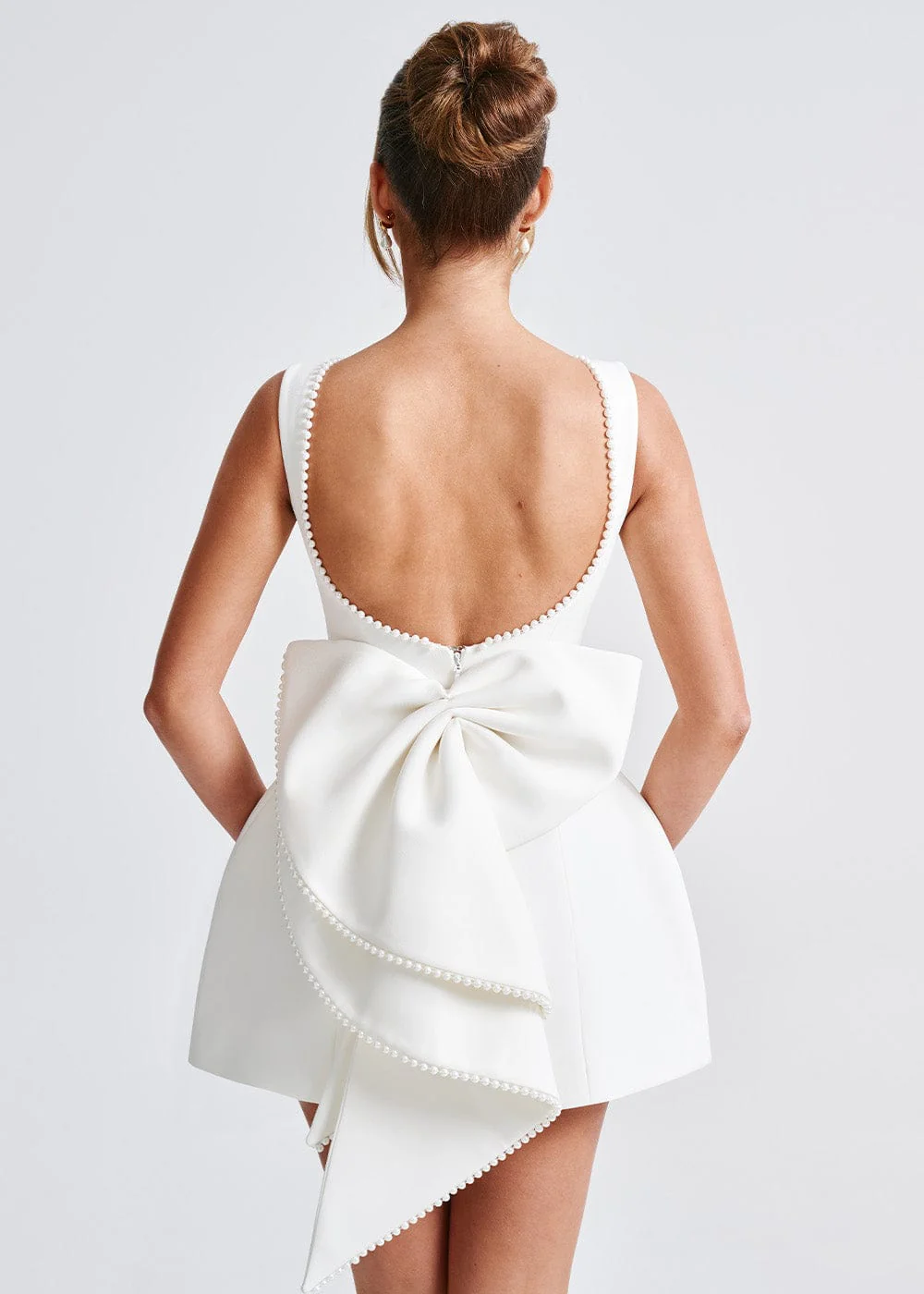 Emery | Rochie Mini cu Perle