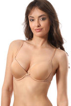 Sutien Bretele Reglabile cupa soft Evelyn R1579 bej