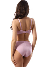 Sutien clasic Bretele Reglabile Evelyn R1582 mov