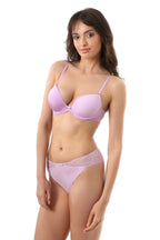 Sutien push-up Bretele Reglabile Evelyn R1578 mov