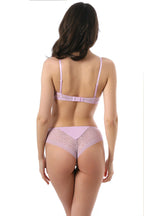 Sutien push-up Bretele Reglabile Evelyn R1578 mov