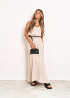 ROCHIE MAXI SIMPLĂ CREM