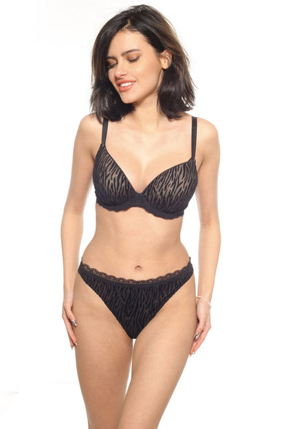 Hög soft cup-bh Janette R1594