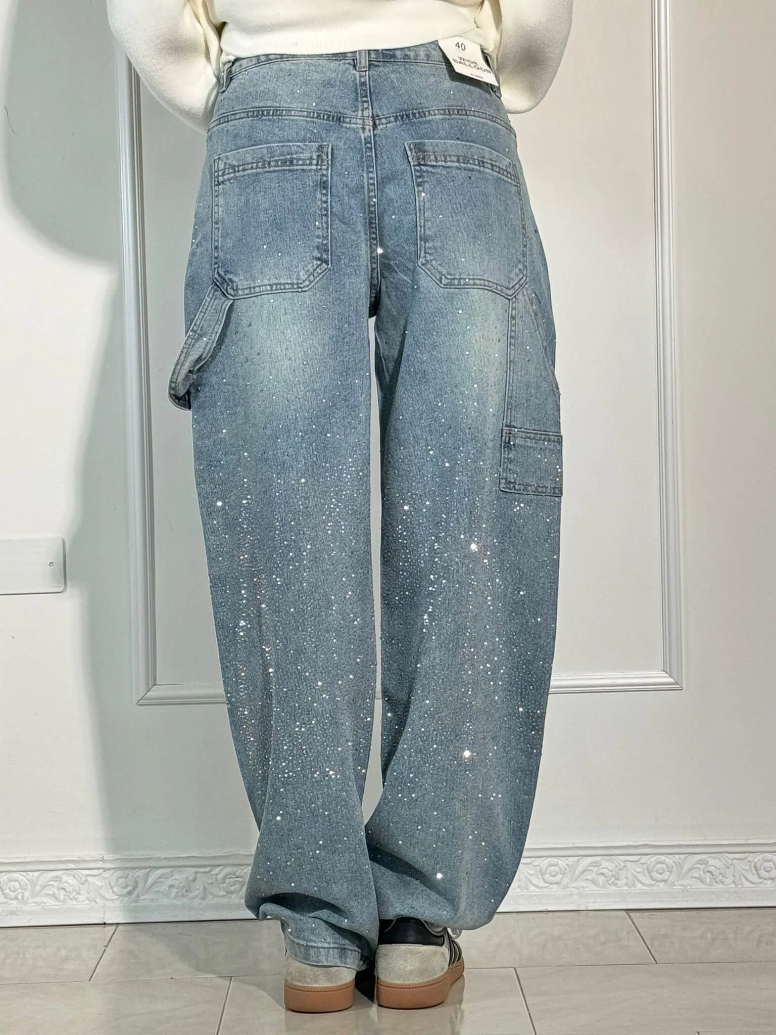 Gertrud | Pantaloni cu diamant