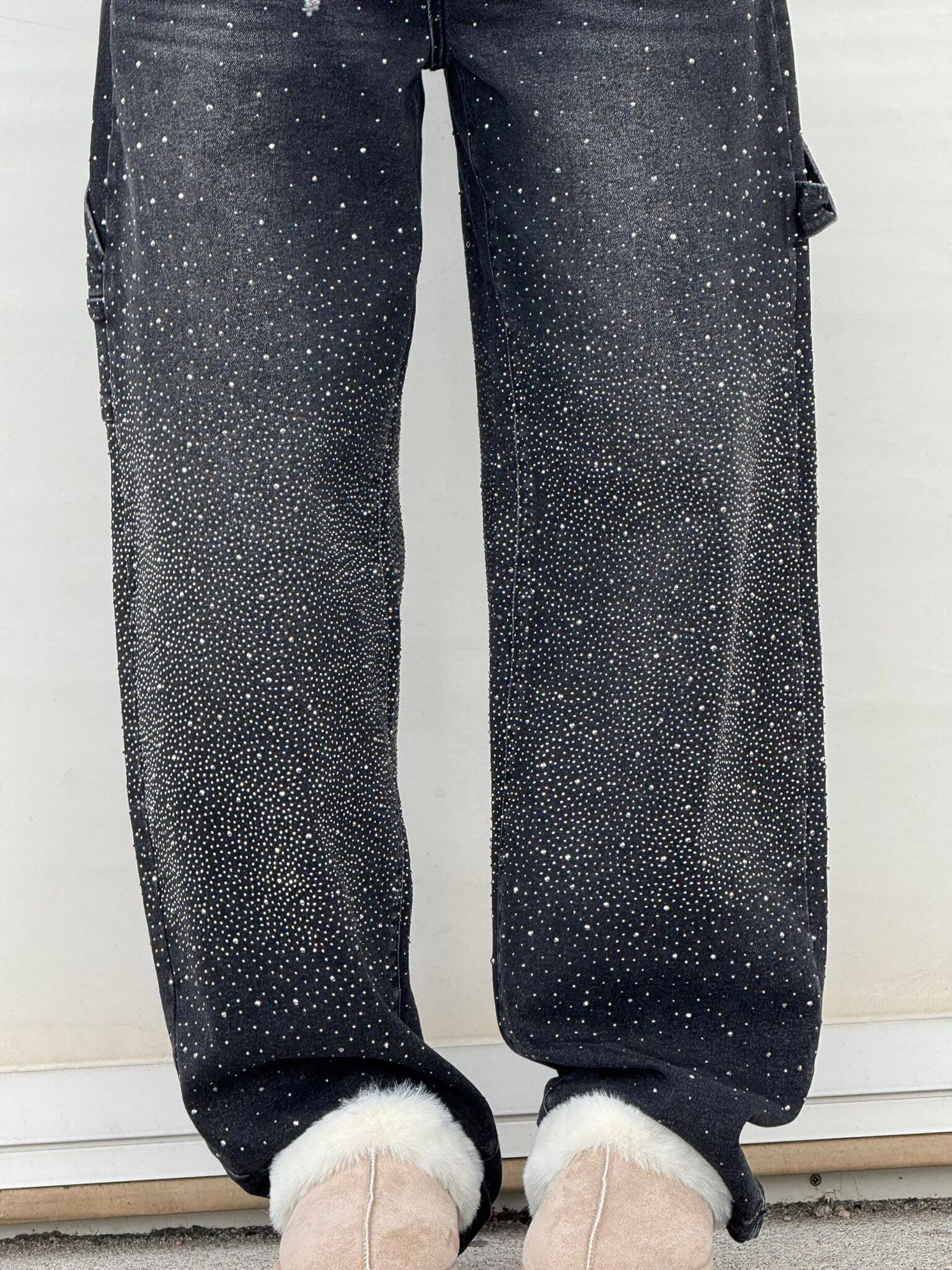 Gertrud | Pantaloni cu diamant