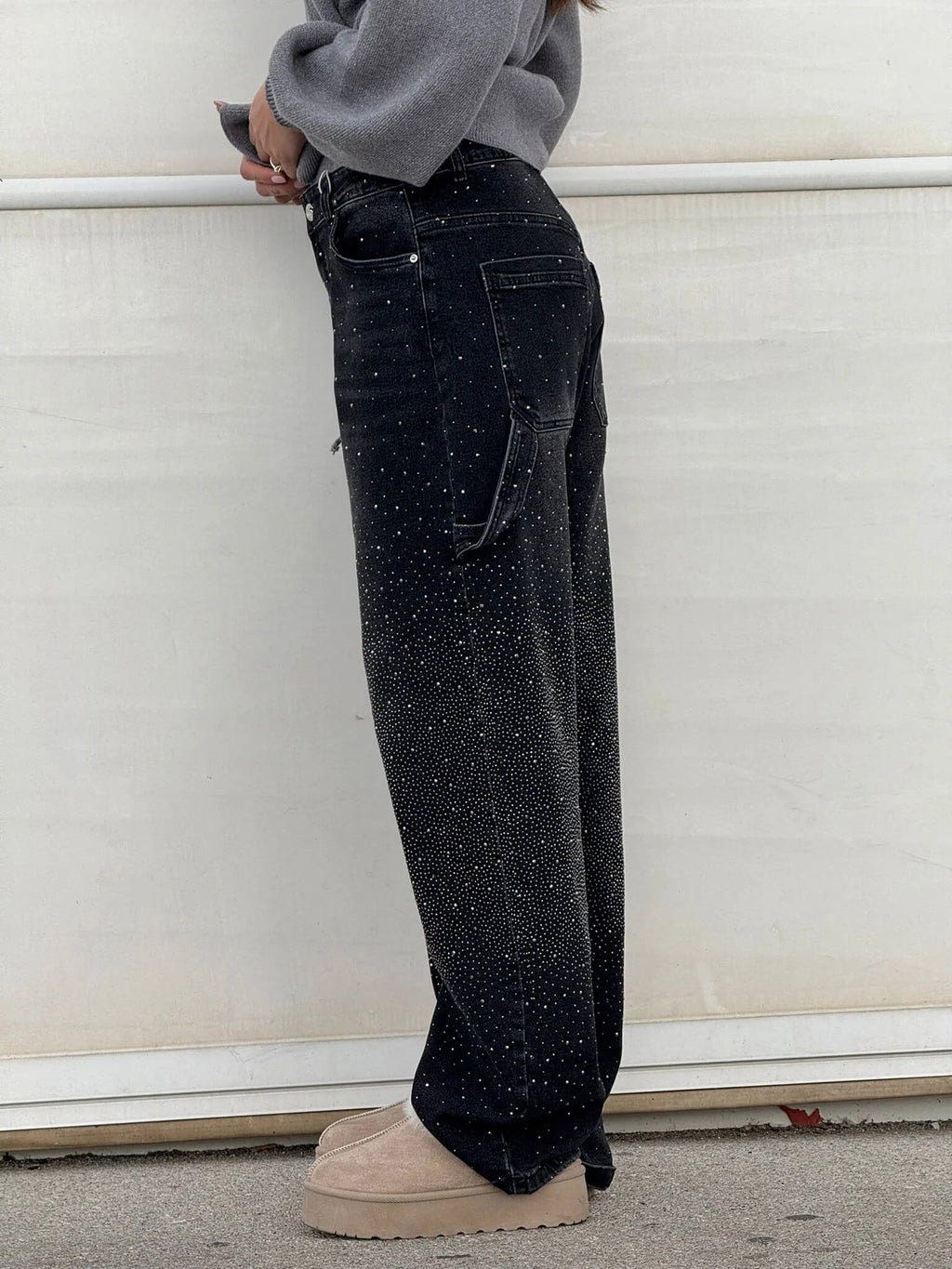 Gertrud | Pantaloni cu diamant