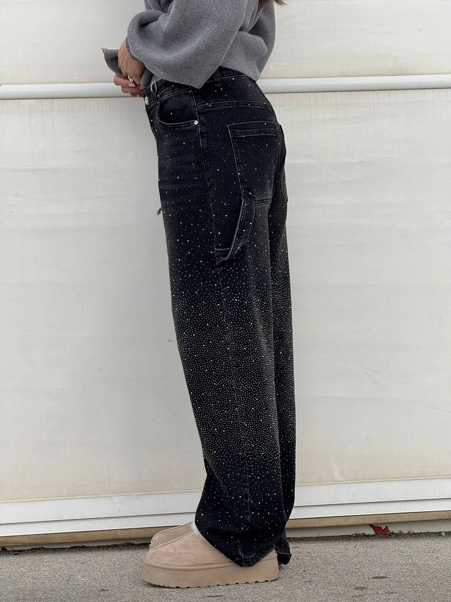 Gertrud | Pantaloni cu diamant