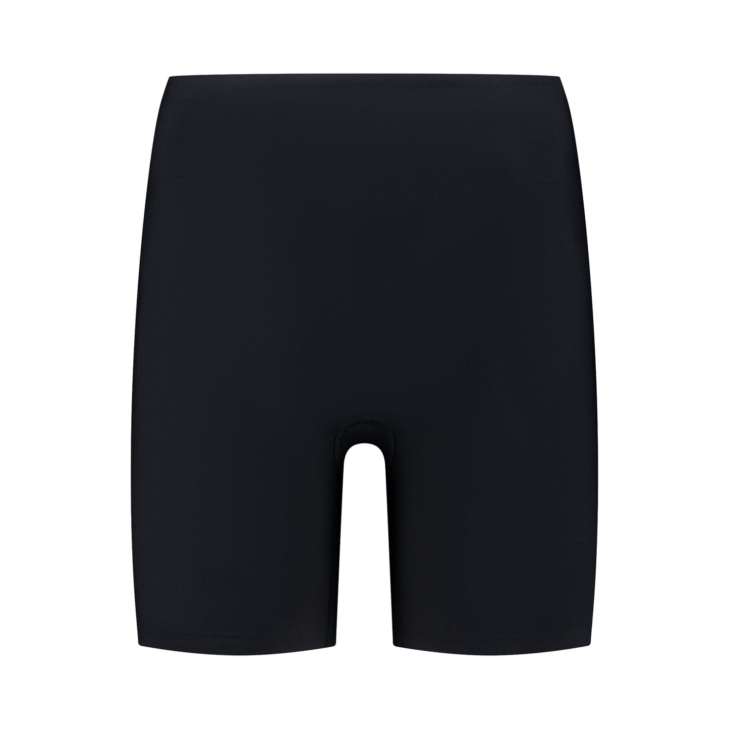 Kort modellande shorts med urklippt rygg Svart LBMWSH