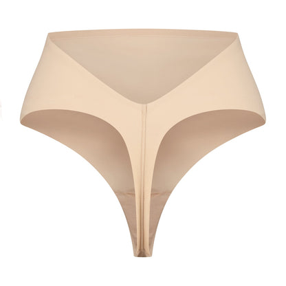 Tanga modellator med urtag bak beige LBMWTH