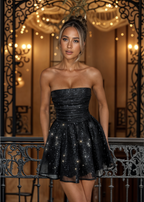 Lila | Rochie mini cu paiete