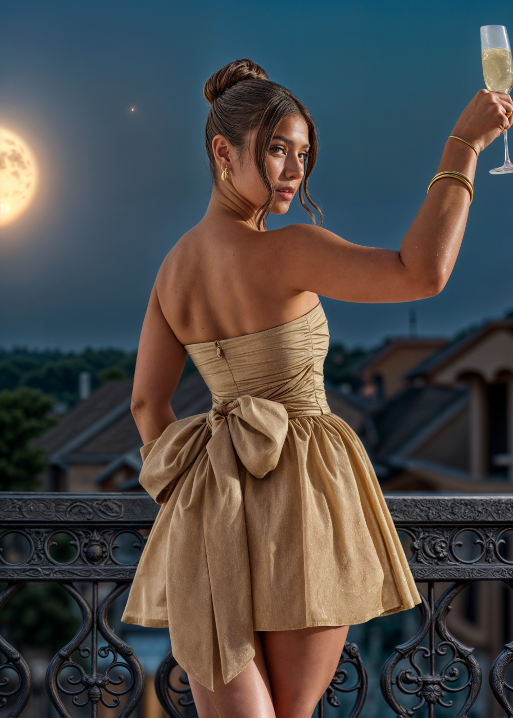 Lila | Rochie mini cu paiete