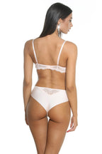 Sutien cupa soft decoltată Roz MYRA R1624