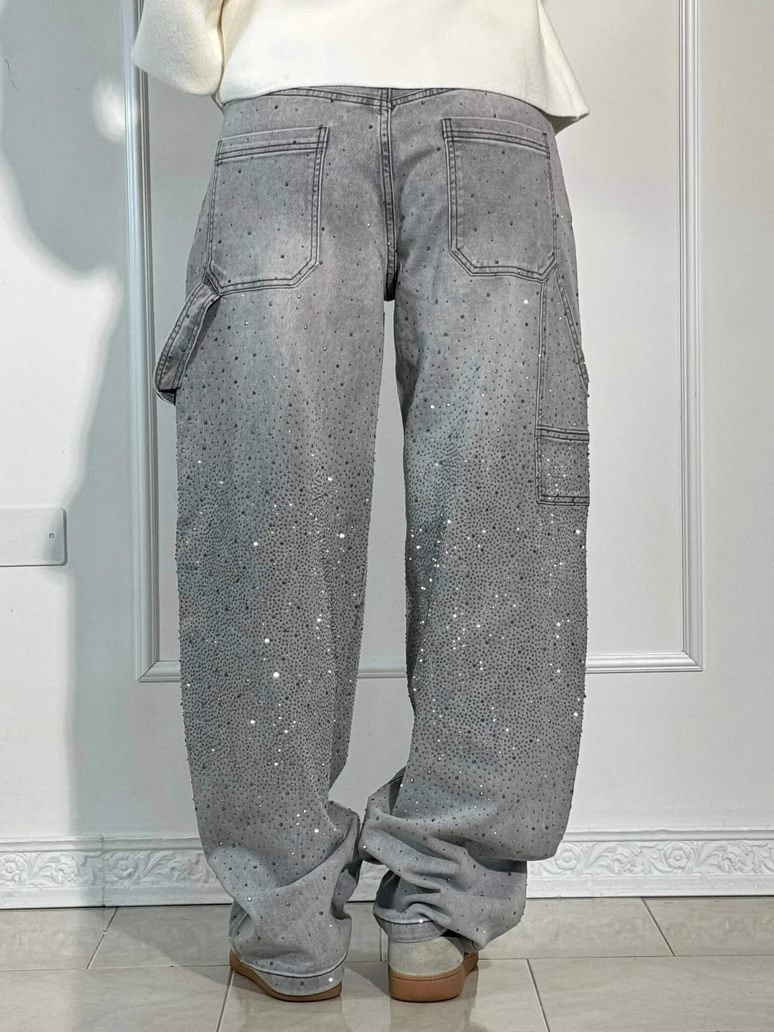 Gertrud | Pantaloni cu diamant
