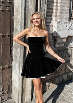 Nova | Rochie Mini din Catifea