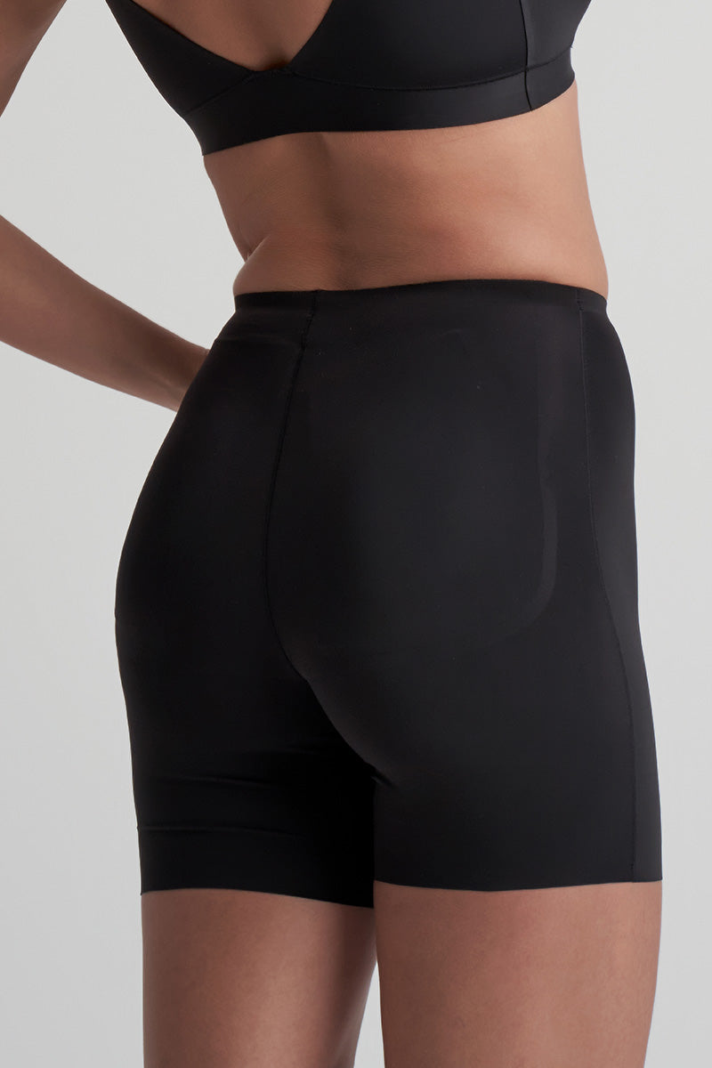 Kort modelleringstrosor med svamp Svart UNDPDS