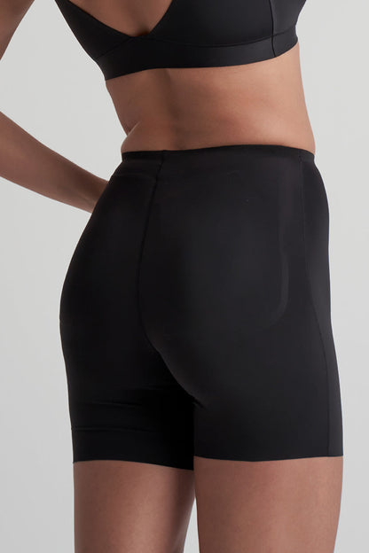 Kort modelleringstrosor med svamp Svart UNDPDS