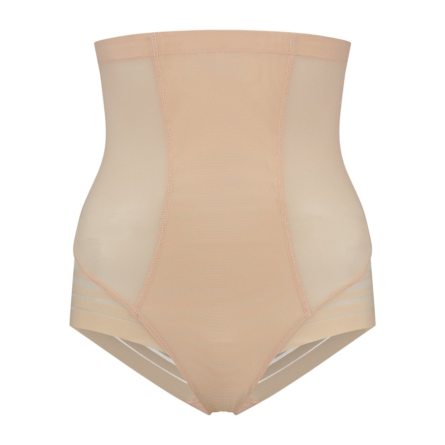 Formande trosor Powermesh hög midja Beige PWMHWB