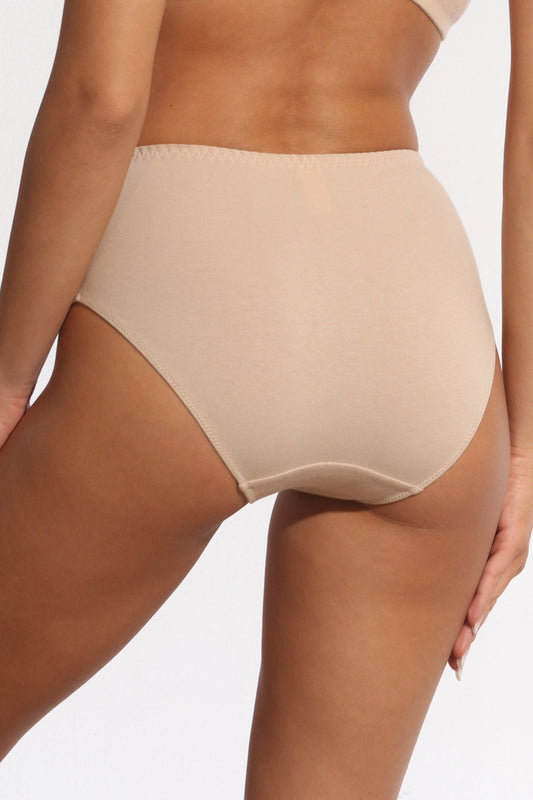 Klassiska trosor i bomull och spets FIONA S1507